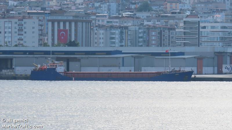 berk (General Cargo Ship) - IMO 8519942, MMSI 671273100, Call Sign 5VIA6 under the flag of Togolese Rep
