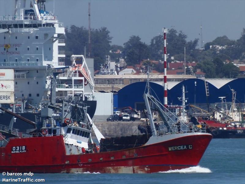 mercea c (Fishing Vessel) - IMO 9133745, MMSI 701000583, Call Sign LW 7360 under the flag of Argentina