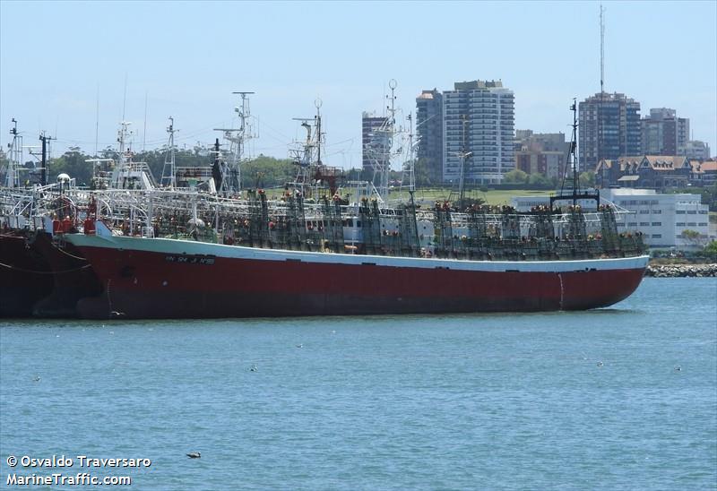 xin shi ji n99 (Fishing Vessel) - IMO 8708309, MMSI 701000680, Call Sign LW3455 under the flag of Argentina