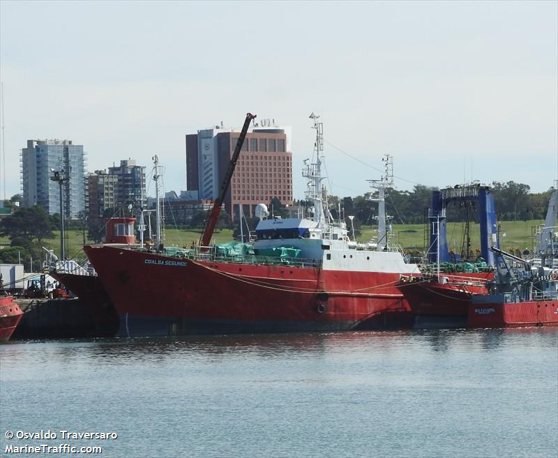 coalsa segundo (Fish Factory Ship) - IMO 7336501, MMSI 701000717, Call Sign LW 8604 under the flag of Argentina