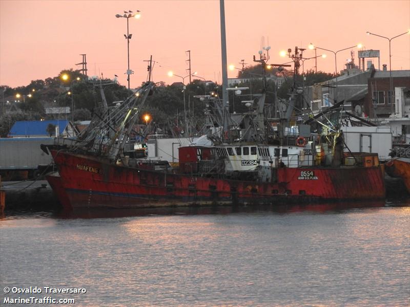 huafeng 815 (Fishing Vessel) - IMO 8747757, MMSI 701000816, Call Sign LW 6071 under the flag of Argentina
