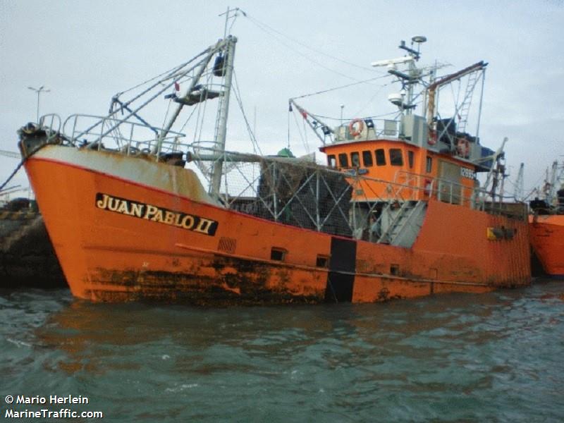 juan pablo ii (Fishing Vessel) - IMO 8525173, MMSI 701006122, Call Sign LW 4548 under the flag of Argentina