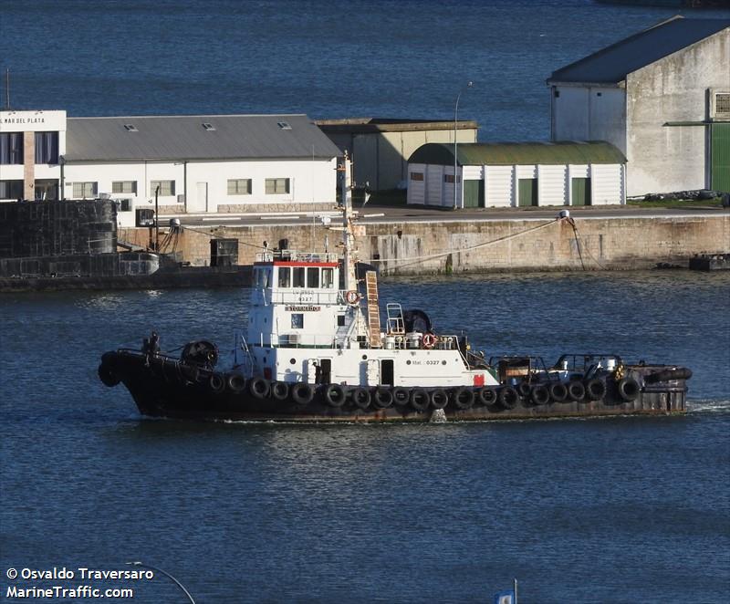 tornado (Tug) - IMO 7723845, MMSI 701006150, Call Sign LW9950 under the flag of Argentina