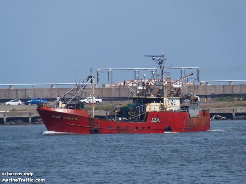madre margarita (Fishing Vessel) - IMO 8747733, MMSI 701006390, Call Sign LW 2564 under the flag of Argentina
