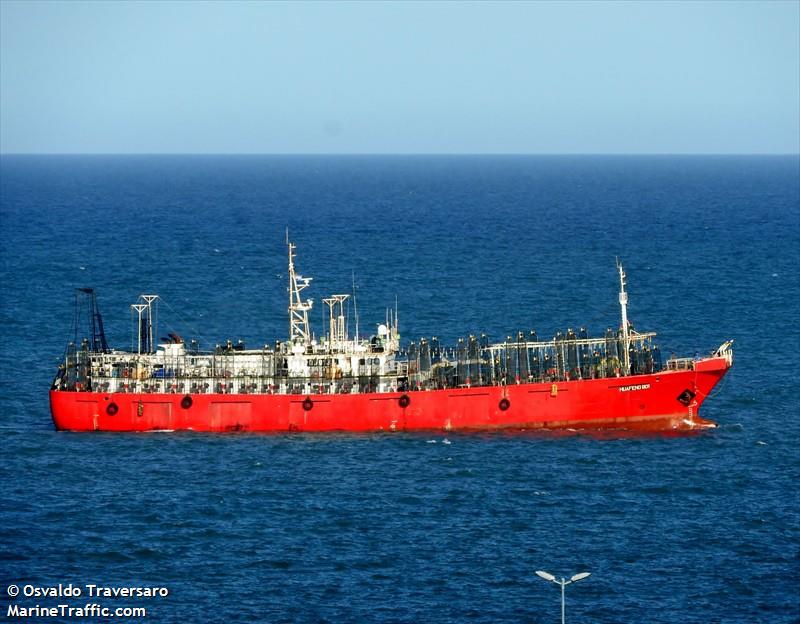 hua feng 801 (Fishing Vessel) - IMO 9818565, MMSI 701006725, Call Sign LW2656 under the flag of Argentina