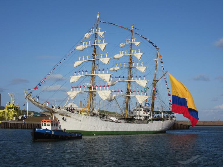 a.r.c.gloria (Sailing vessel) - IMO , MMSI 730010001, Call Sign 5KMT under the flag of Colombia