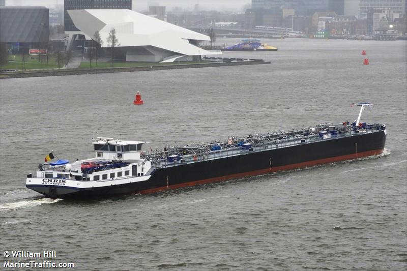 chris (Other type) - IMO , MMSI 205244190, Call Sign OT2441 under the flag of Belgium
