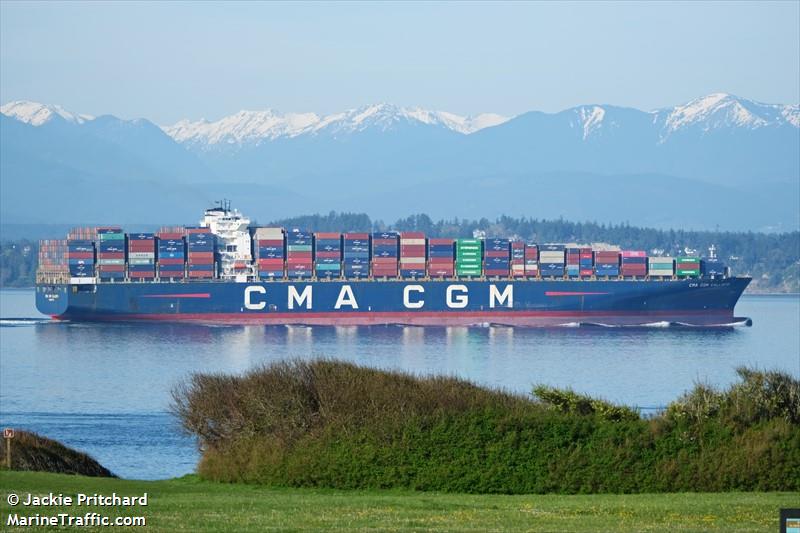 cma cgm callisto (Container Ship) - IMO 9410753, MMSI 215192000, Call Sign 9HA5006 under the flag of Malta