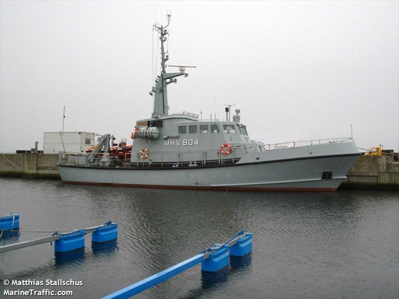 mhv 804 andromeda (Military ops) - IMO , MMSI 219000184, Call Sign OVMN under the flag of Denmark