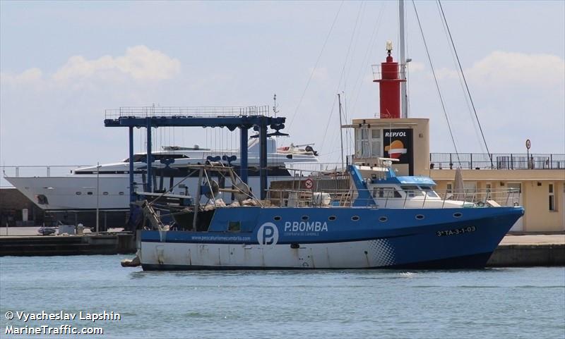 penyal difac (Fishing vessel) - IMO , MMSI 224095660, Call Sign EA4266 under the flag of Spain