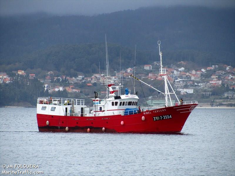 ribel tercero (Fishing Vessel) - IMO , MMSI 224250000, Call Sign EA2374 under the flag of Spain