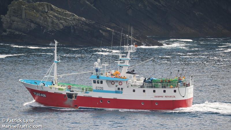 siempre revuelta (Fishing vessel) - IMO , MMSI 224936000, Call Sign ECDS under the flag of Spain