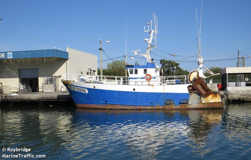 fv marydidou (Fishing vessel) - IMO , MMSI 227438000, Call Sign FUJU under the flag of France