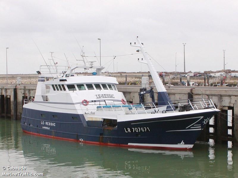 fv le ressac (Fishing vessel) - IMO , MMSI 228224000, Call Sign FVPN under the flag of France