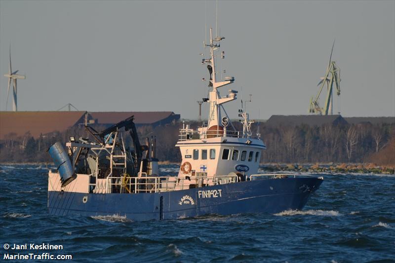 karoliine (Fishing vessel) - IMO , MMSI 230070270, Call Sign OH4428 under the flag of Finland
