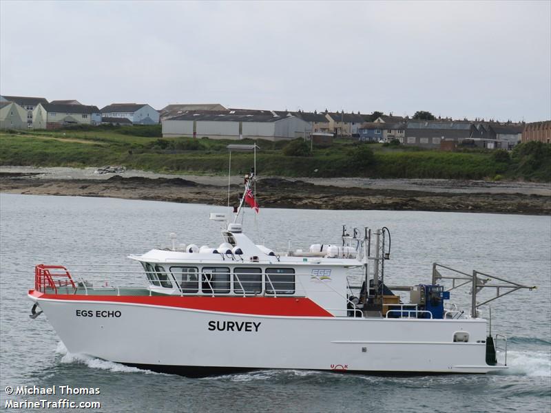 egs echo (HSC) - IMO , MMSI 235017585, Call Sign MERD8 under the flag of United Kingdom (UK)