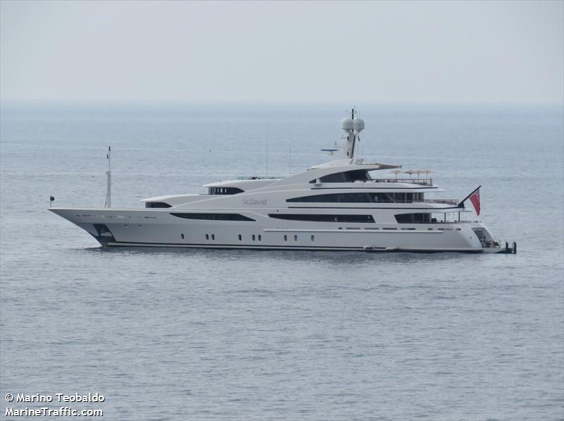 st. david (Yacht) - IMO 1009508, MMSI 235066164, Call Sign 2BHL9 under the flag of United Kingdom (UK)