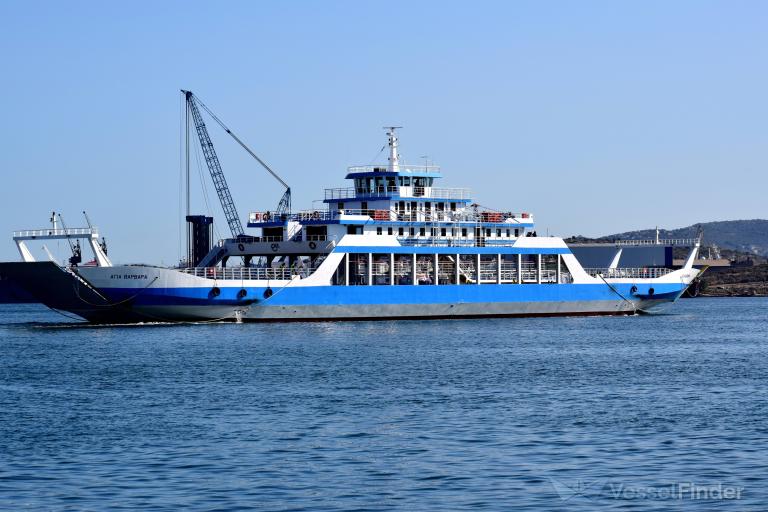 agia varvara (Passenger Ship) - IMO 8968894, MMSI 237358800, Call Sign SX4706 under the flag of Greece