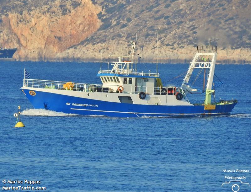 agiosgeorgios (Fishing Vessel) - IMO 8699728, MMSI 237484000, Call Sign SX2038 under the flag of Greece