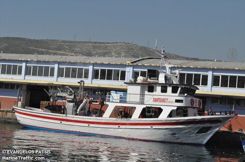 pantelis g (Fishing vessel) - IMO , MMSI 239101000, Call Sign SX8280 under the flag of Greece