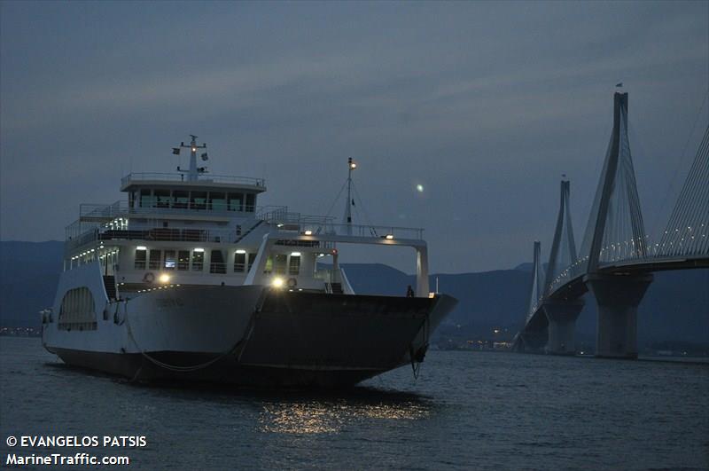 georgios (Passenger/Ro-Ro Cargo Ship) - IMO 9569059, MMSI 239532100, Call Sign SVA2447 under the flag of Greece