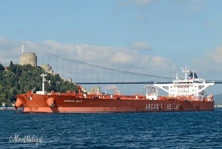 aegean unity (Crude Oil Tanker) - IMO 9745237, MMSI 241445000, Call Sign SVCJ8 under the flag of Greece