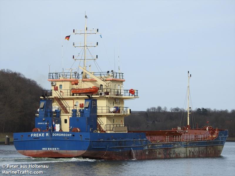 freke r (Motor Hopper) - IMO 9808871, MMSI 244645000, Call Sign PCTU under the flag of Netherlands