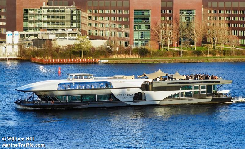 oceandiva futura (Passenger ship) - IMO , MMSI 244690898, Call Sign PB7206 under the flag of Netherlands