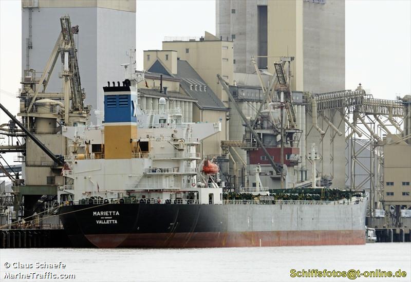 marietta (Bulk Carrier) - IMO 9281437, MMSI 248390000, Call Sign 9HA2346 under the flag of Malta