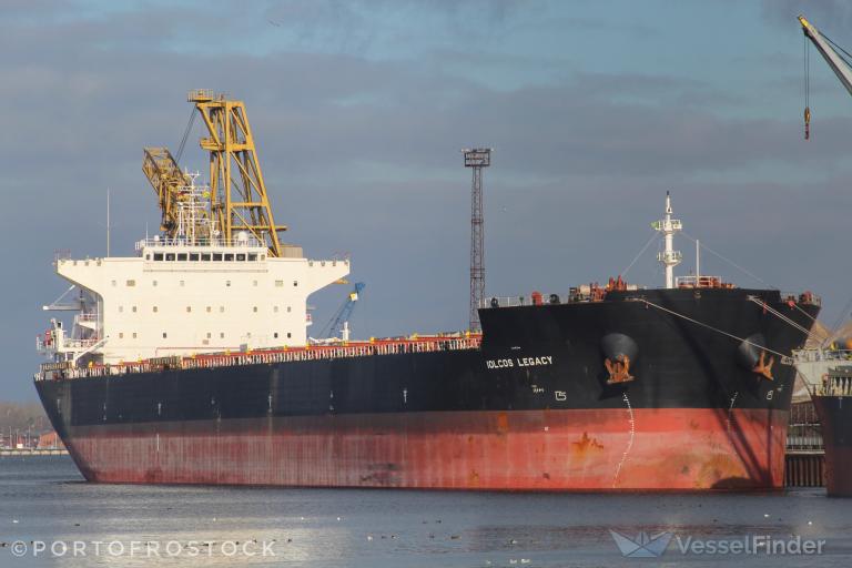 iolcos legacy (Bulk Carrier) - IMO 9425136, MMSI 249946000, Call Sign 9HA2090 under the flag of Malta