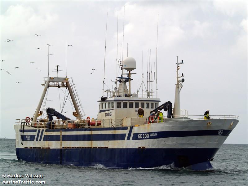 berglin (Fishing Vessel) - IMO 8318439, MMSI 251226000, Call Sign TFCO under the flag of Iceland