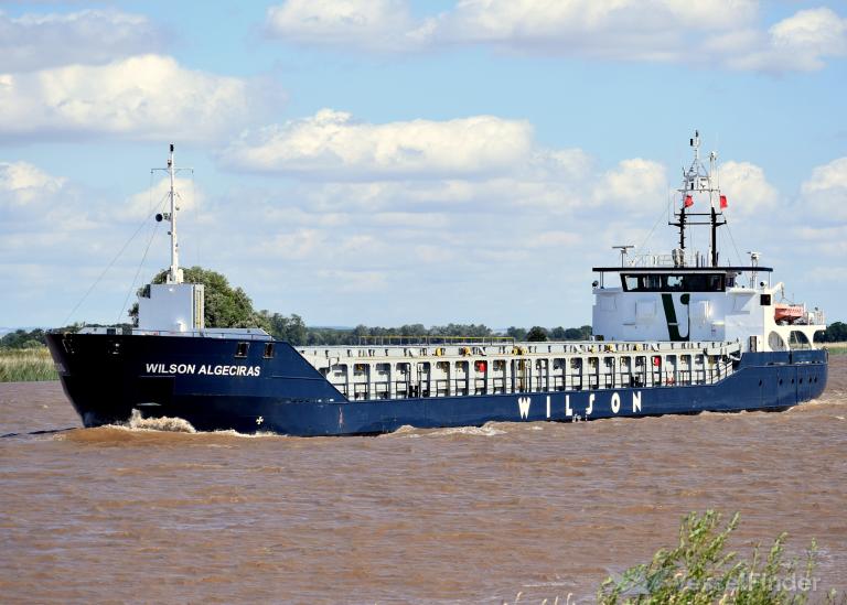 wilson algeciras (General Cargo Ship) - IMO 9507350, MMSI 253742000, Call Sign LXWV under the flag of Luxembourg