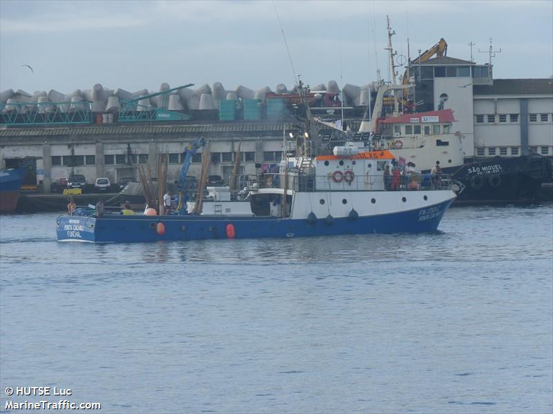 ponta calhau (Fishing Vessel) - IMO 8687359, MMSI 255402890, Call Sign CULX5 under the flag of Madeira