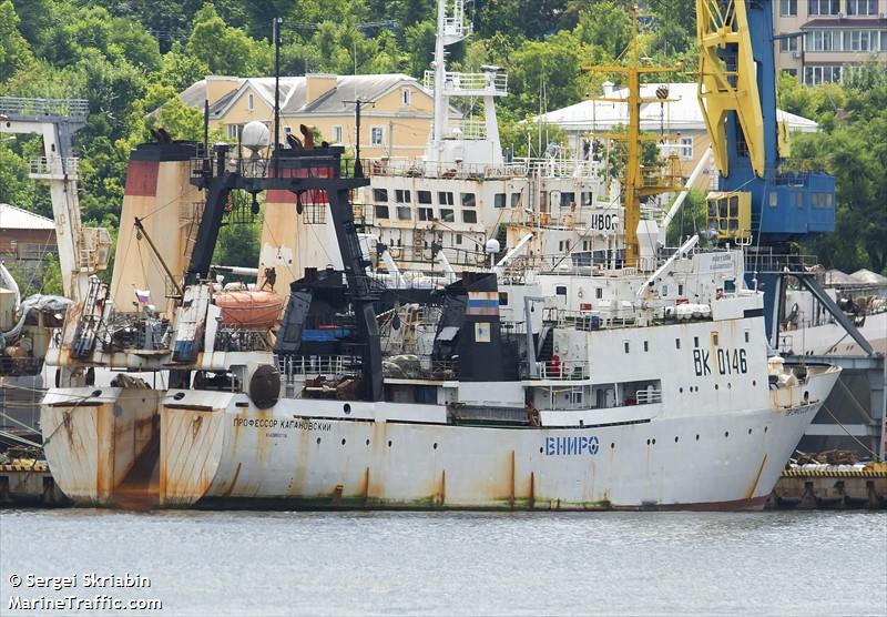 professor kaganovsky (Fishing Vessel) - IMO 8607012, MMSI 273819200, Call Sign UDDH under the flag of Russia