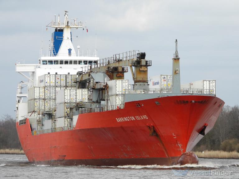 barrington island (Refrigerated Cargo Ship) - IMO 9059614, MMSI 308701000, Call Sign C6QK under the flag of Bahamas