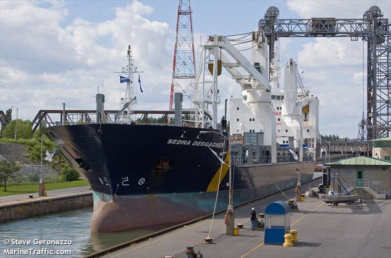 sedna desgagnes (General Cargo Ship) - IMO 9402093, MMSI 316015251, Call Sign CYQE under the flag of Canada