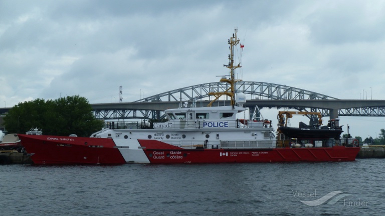 corporal teather c.v (Patrol Vessel) - IMO 9586057, MMSI 316021596, Call Sign CGGT under the flag of Canada