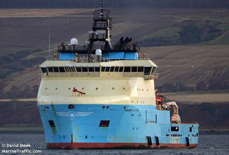 maersk cutter (Offshore Tug/Supply Ship) - IMO 9649938, MMSI 316029762, Call Sign XJBW under the flag of Canada