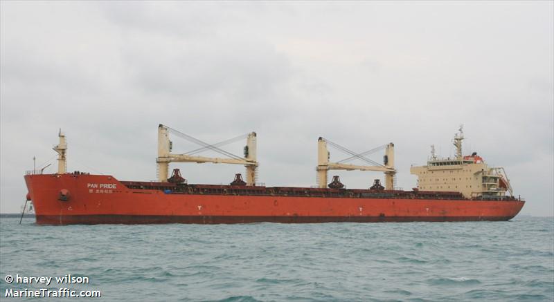 pan pride (Bulk Carrier) - IMO 9487407, MMSI 351579000, Call Sign 3EAU9 under the flag of Panama