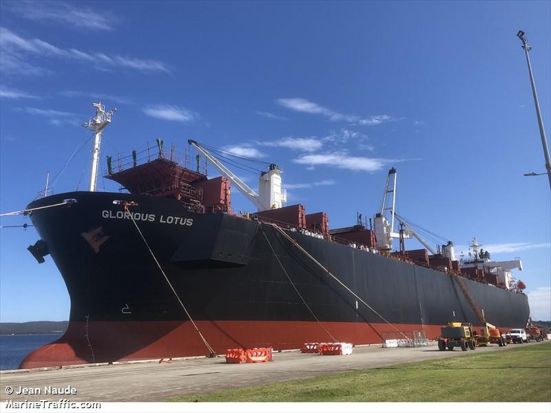 glorious lotus (Wood Chips Carrier) - IMO 9357913, MMSI 352089000, Call Sign 3EHB under the flag of Panama