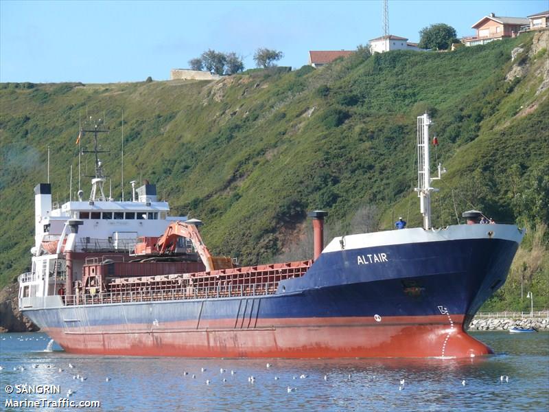 altair (Aggregates Carrier) - IMO 7700001, MMSI 352160000, Call Sign HP4625 under the flag of Panama