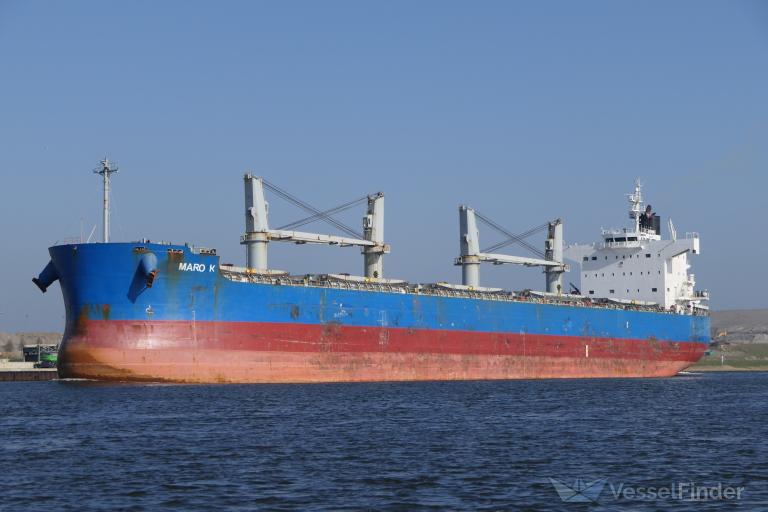 maro k (Bulk Carrier) - IMO 9425904, MMSI 355465000, Call Sign 3EWV8 under the flag of Panama