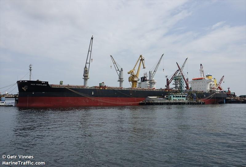 medi portland (Bulk Carrier) - IMO 9782625, MMSI 356668000, Call Sign 3FQA8 under the flag of Panama