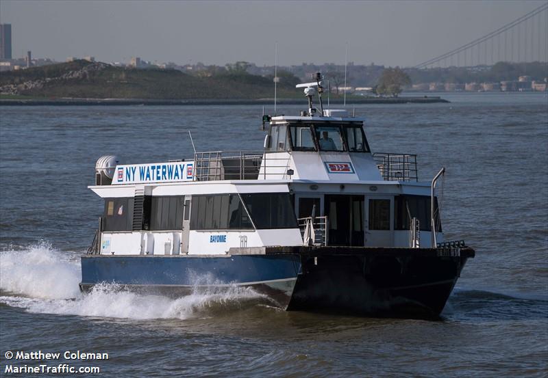 bayonne (Passenger ship) - IMO , MMSI 366902330, Call Sign WDH3843 under the flag of United States (USA)