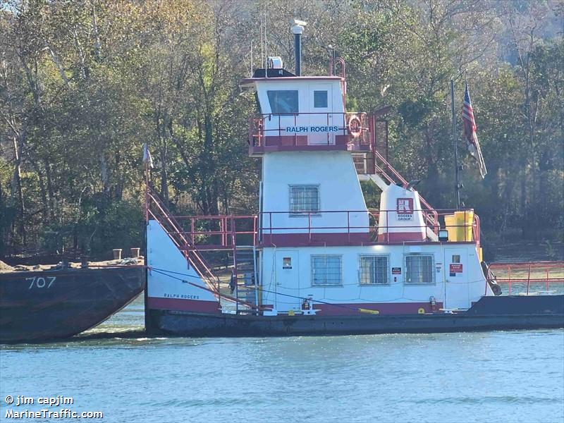ralph rogers (Towing vessel) - IMO , MMSI 367722540, Call Sign WDI6817 under the flag of United States (USA)