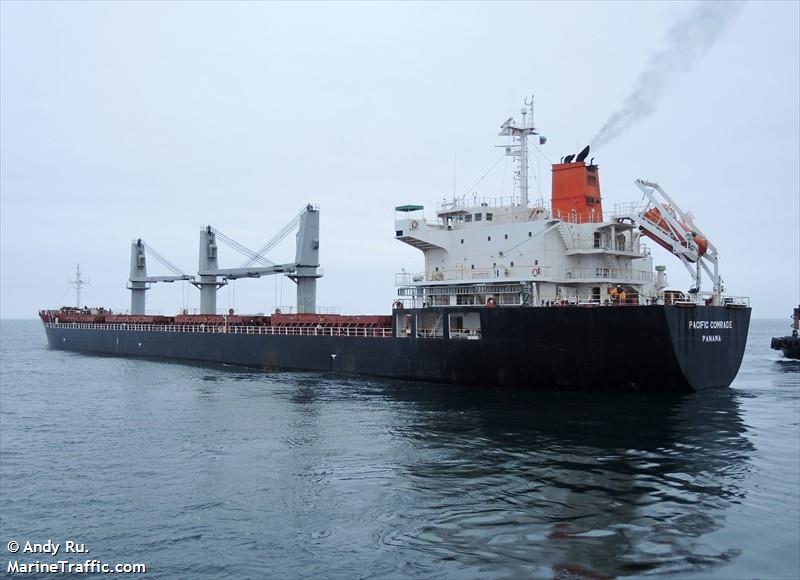 pacific comrade (Bulk Carrier) - IMO 9622734, MMSI 373523000, Call Sign 3FIY5 under the flag of Panama