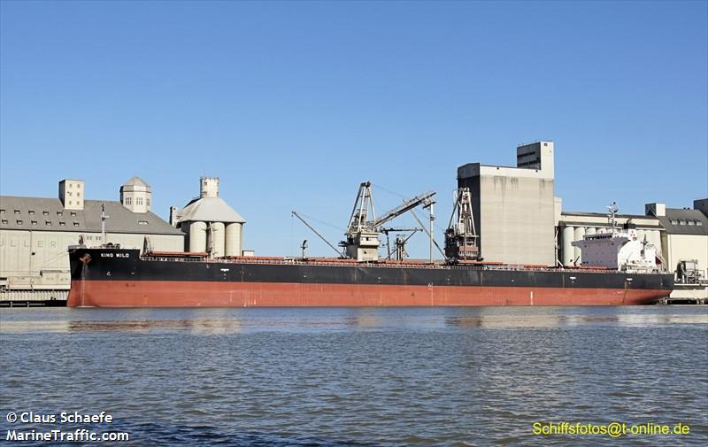 king milo (Bulk Carrier) - IMO 9609512, MMSI 373681000, Call Sign 3FGT3 under the flag of Panama