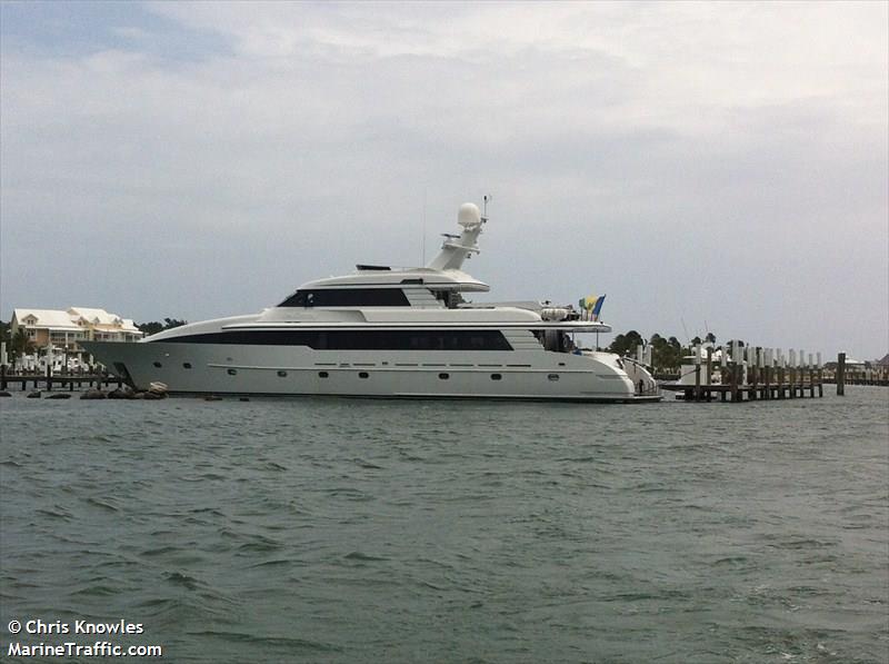 sea dreams my (Pleasure craft) - IMO , MMSI 376093000, Call Sign J8Y4412 under the flag of St Vincent & Grenadines