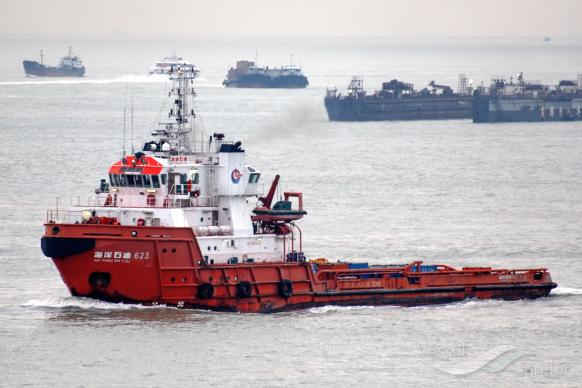 hai yang shi you 623 (Offshore Tug/Supply Ship) - IMO 9329332, MMSI 412467680, Call Sign BXNK under the flag of China