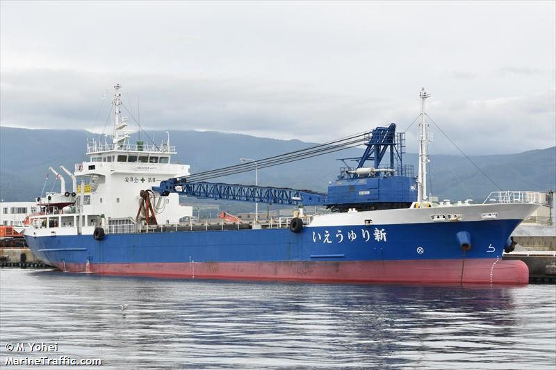 shin ryuei (General Cargo Ship) - IMO 9879143, MMSI 431013159, Call Sign JD4608 under the flag of Japan